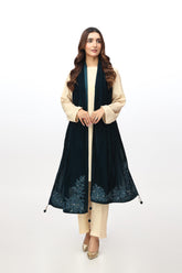 1 Piece Velvet Embroidered Stole (AV0004)